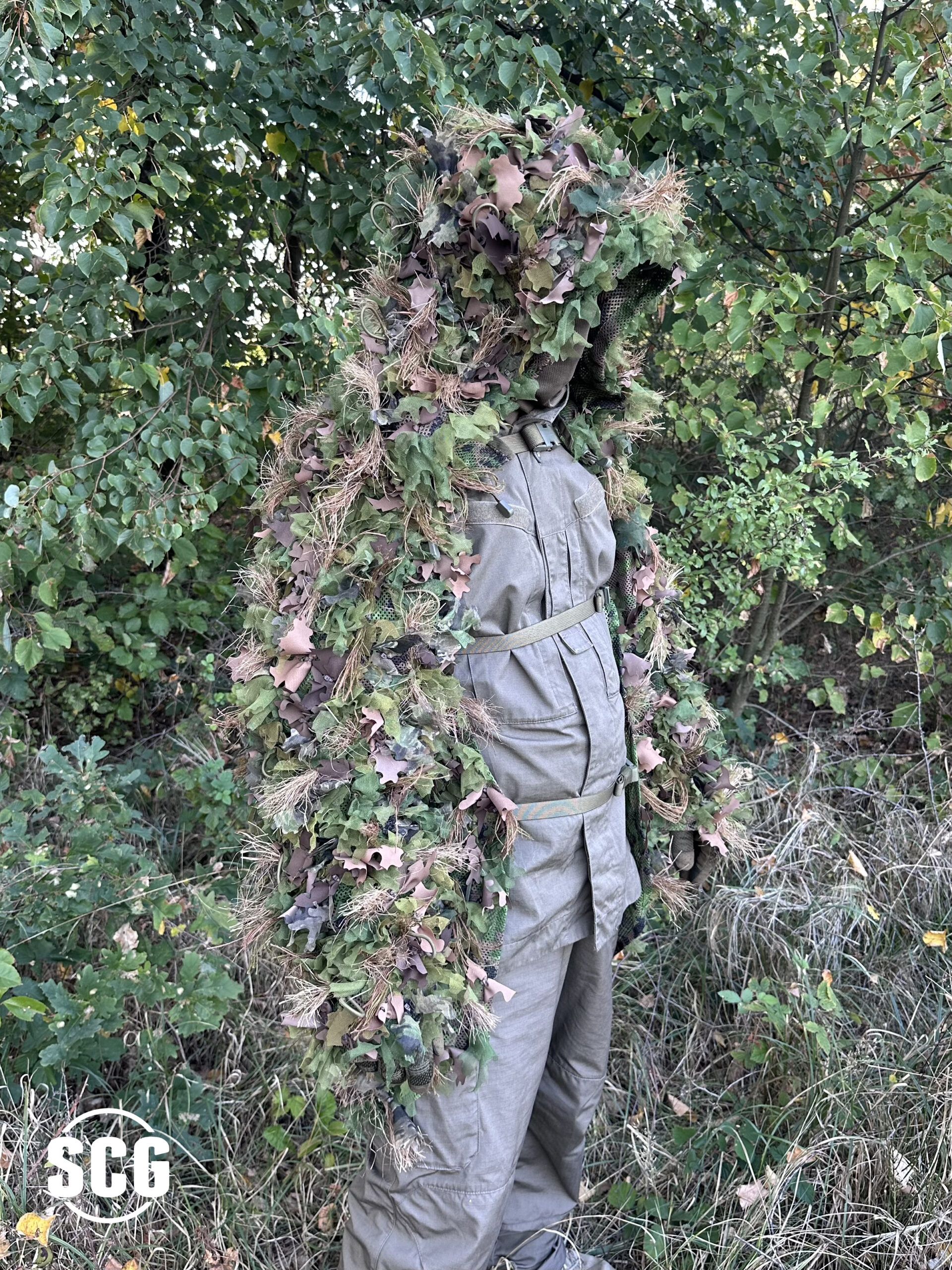NextGen Viper Hood & Cape V2 – FinPat M/05 (Ultra 3D) Woodland Foliage - obrazek 2