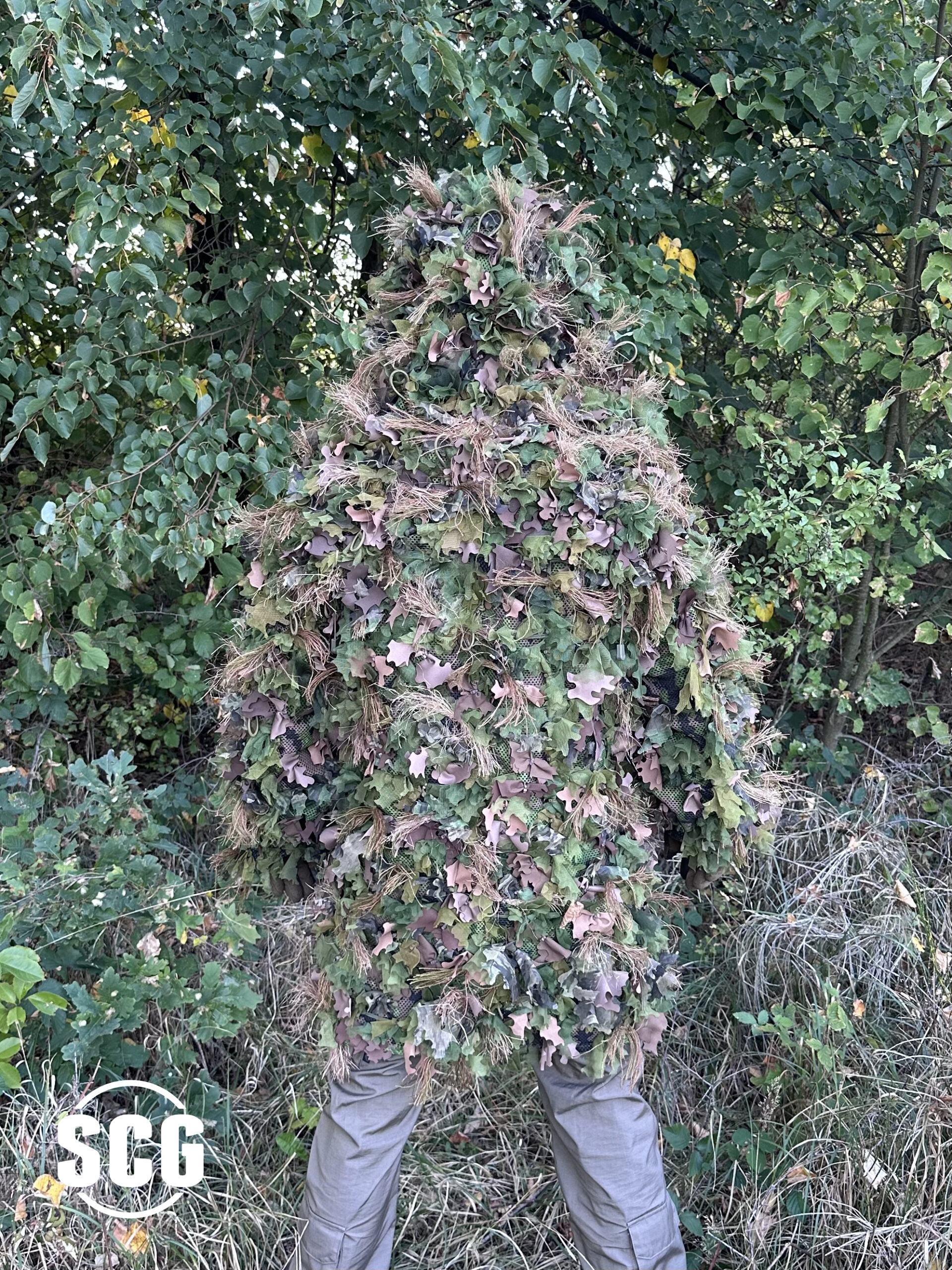 NextGen Viper Hood & Cape V2 – FinPat M/05 (Ultra 3D) Woodland Foliage - obrazek 3